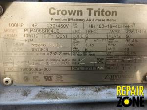 Hyundai 100 HP 1800 RPM 405TC FR