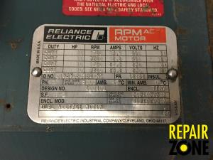 Reliance 10 HP 1800 RPM L2162 FR