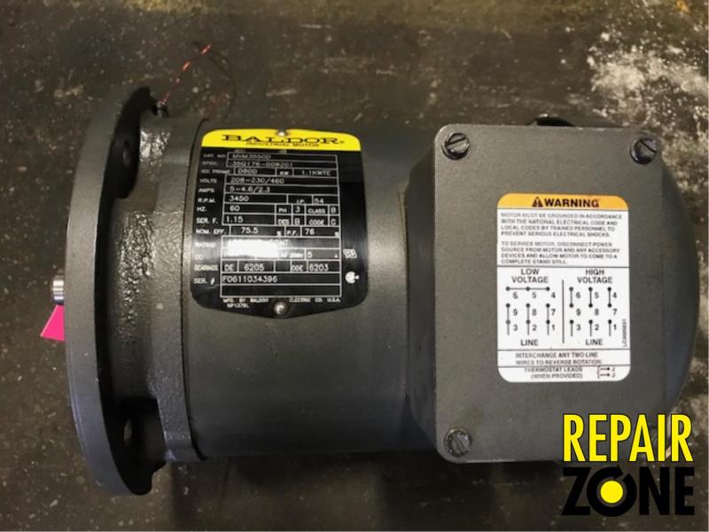 Baldor 1.1 KW 3600 RPM 80D FR