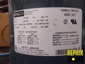 Fasco 1/2 HP 1200 RPM
