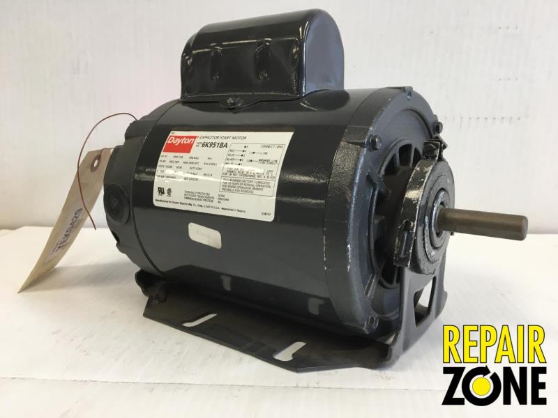 Dayton 1/2 HP 1800 RPM 48Y FR