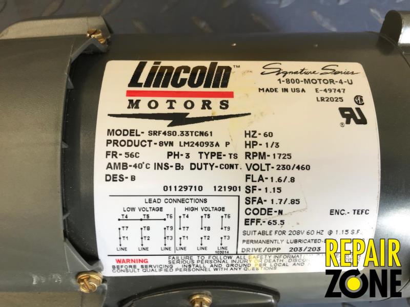 Marathon 1/3 HP 1800 RPM 56C FR