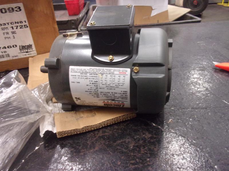 Lincoln 1/3 HP 1800 RPM 56C FR C