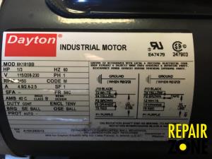 Baldor 1/3 HP 3600 RPM 56C FR