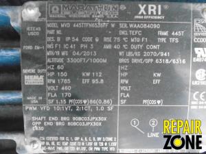 Marathon 150 HP 1800 RPM 445T FR-A