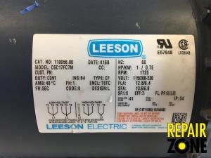 Reliance 1 HP 1800 RPM 56C FR