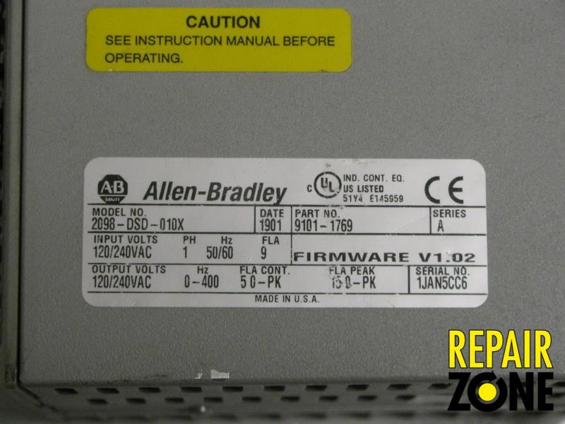 Allen Bradley 2098-DSD-010X