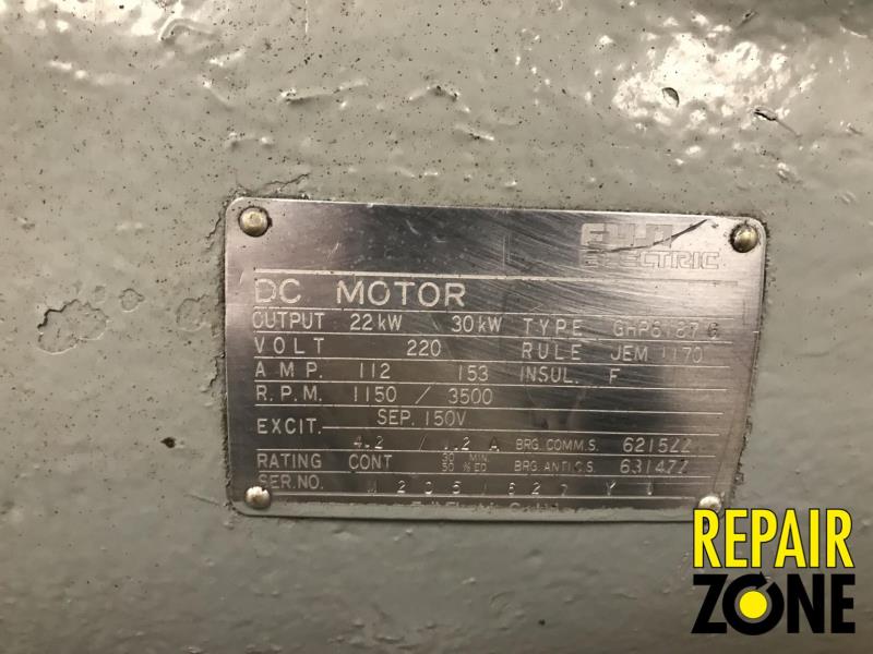 Fuji Electric 22/33 KW 1200/3600 RPM