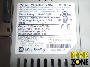 Allen Bradley 22D-D4P0N104