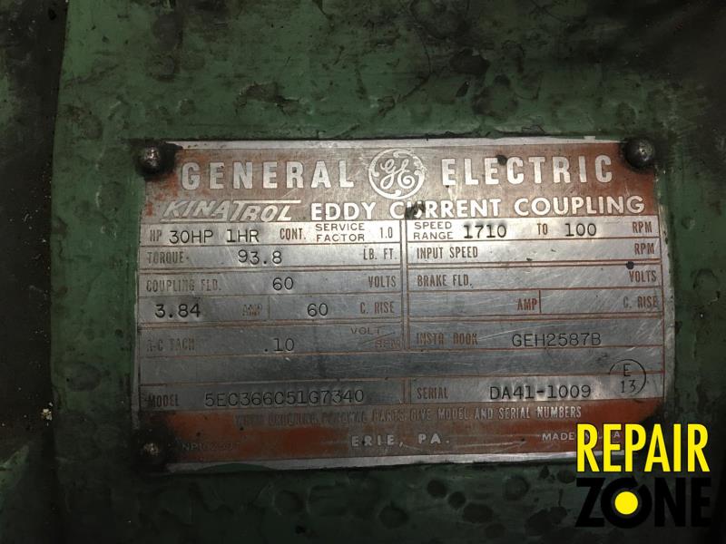 GE 25 HP 1800 RPM 324Y FR