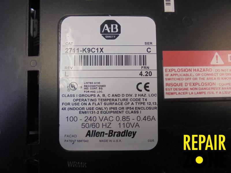 Allen Bradley 2711-K9C1X
