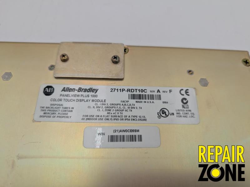 Allen Bradley 2711P-RDT10C