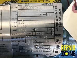 Baldor 2 HP 1800 RPM 145T FR B