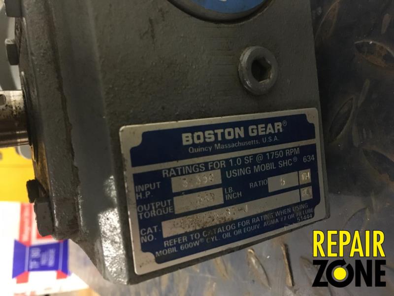 Boston Gear 2 HP 1800 RPM 56CZ FR A