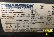 Marathon 3/4 HP 1800 RPM 56C FR B