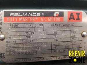 Reliance 3 HP 1200 RPM 215 FR