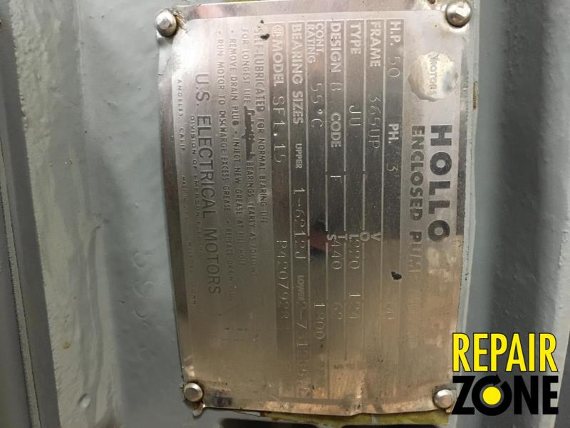 US 50 HP 1800 RPM 365UP FR