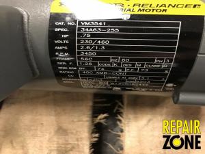Baldor .75 HP 3600 RPM 56C FR