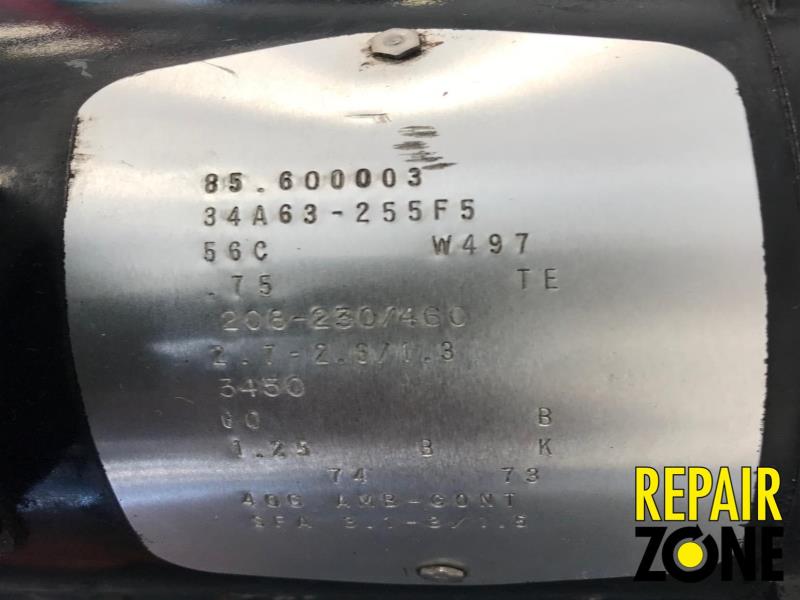Baldor .75 HP 3600 RPM 56C FR