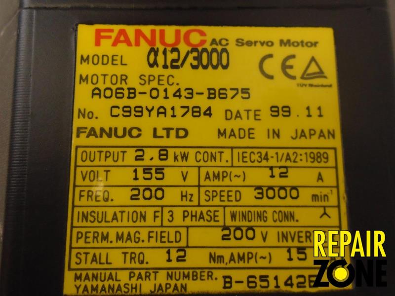 Fanuc A06B-0143-B675