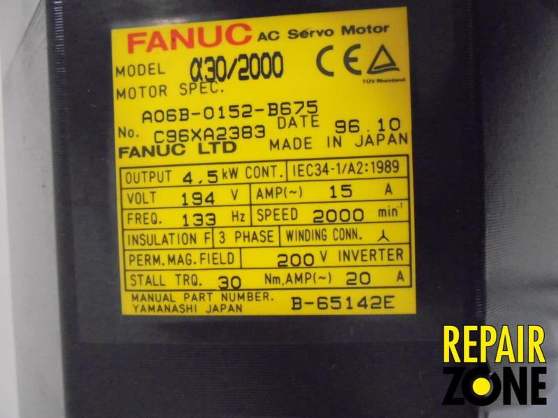 Fanuc A06B-0152-B675