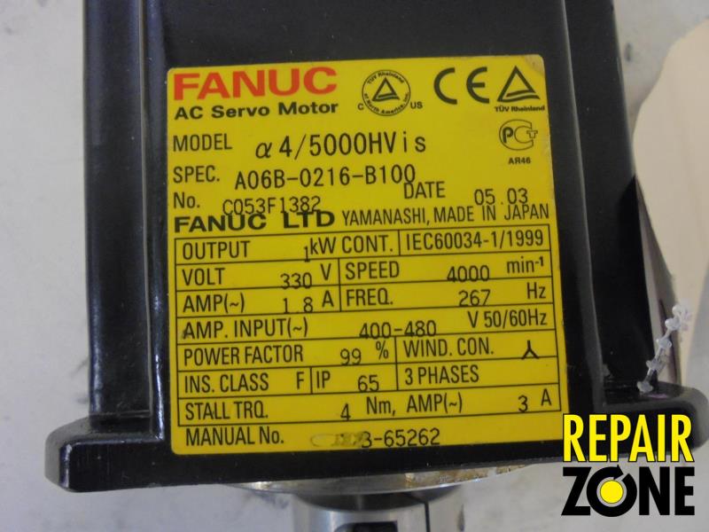 Fanuc A06B-0216-B100