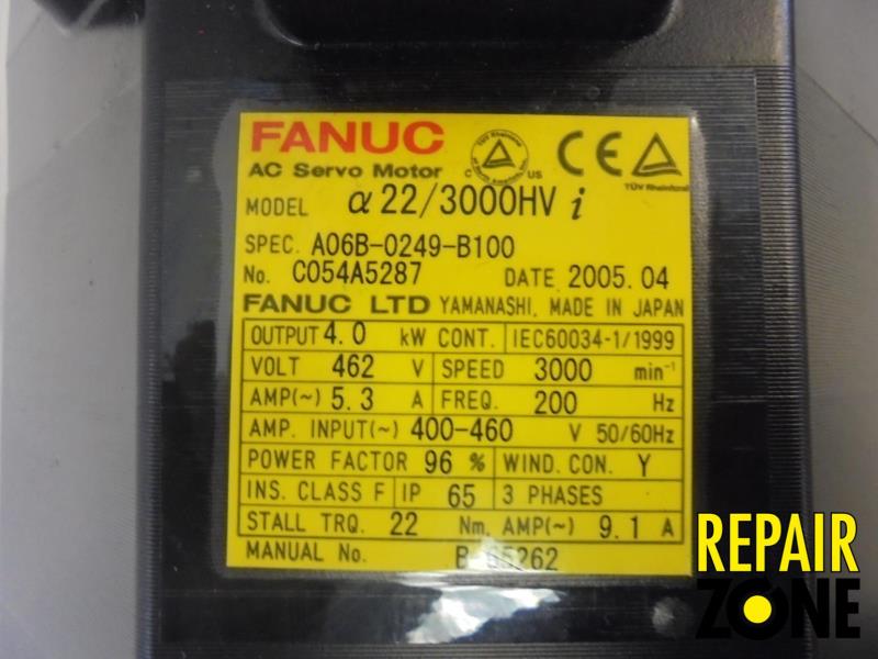 Fanuc A06B-0249-B100