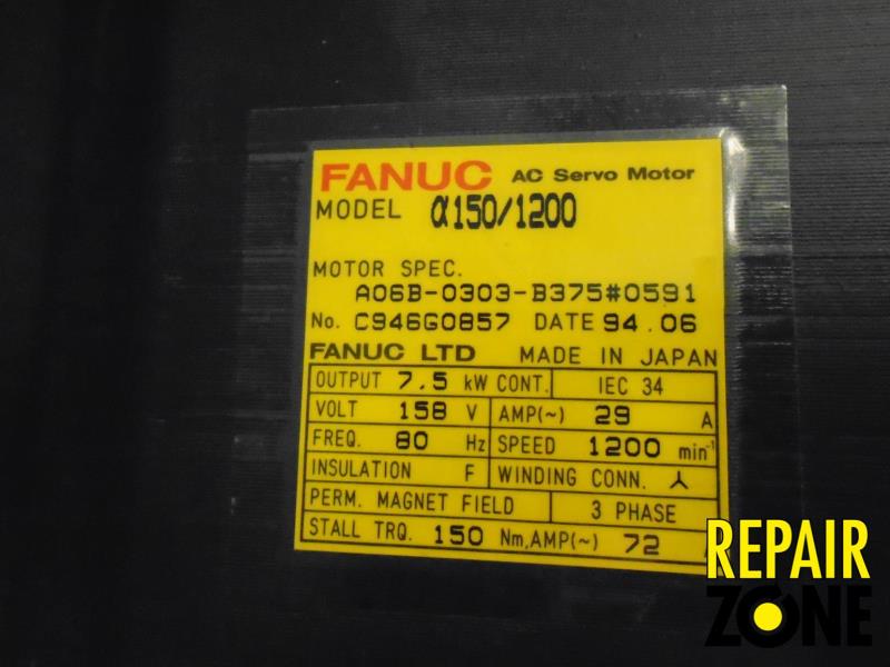 Fanuc A06B-0303-B375#0591