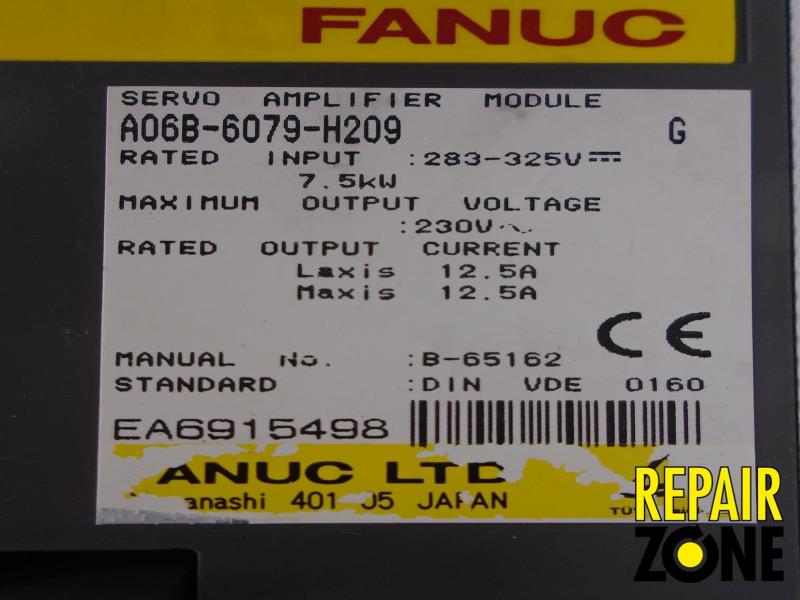 Fanuc A06B-6079-H209