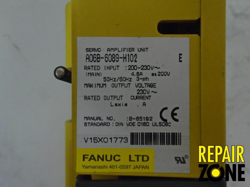 Fanuc A06B-6089-H102