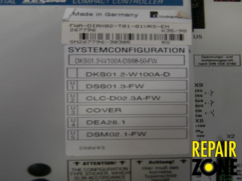 Indramat DKS01.2-W100A-DS68-50-FW