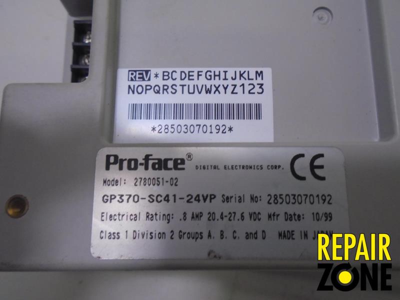 Pro Face GP370-SC41-24VP