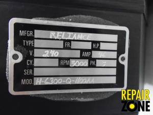 Reliance H-6300-Q-H00AA