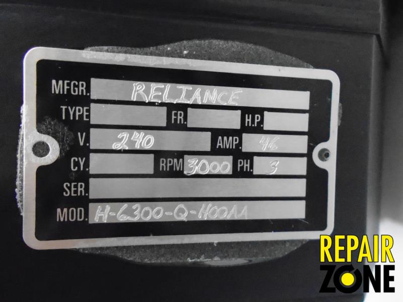 Reliance H-6300-Q-H00AA