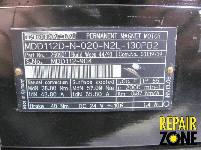 Indramat MDD112D-N-020-N2L-130PB2