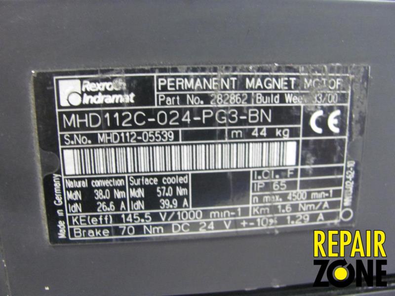 Indramat MHD112C-024-PG3-BN