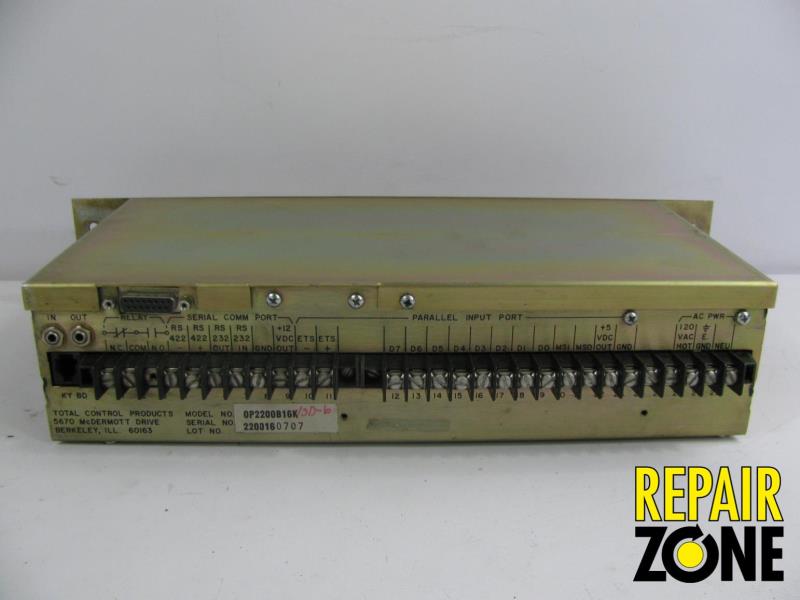 Total Control OP2200B16K