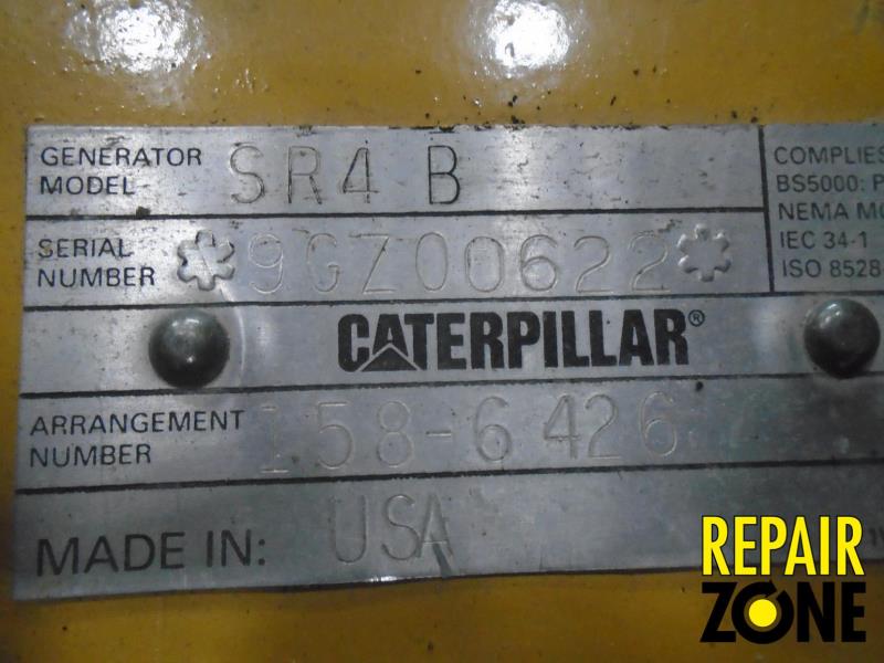 Caterpillar SR4-B 925 KW 864 Frame